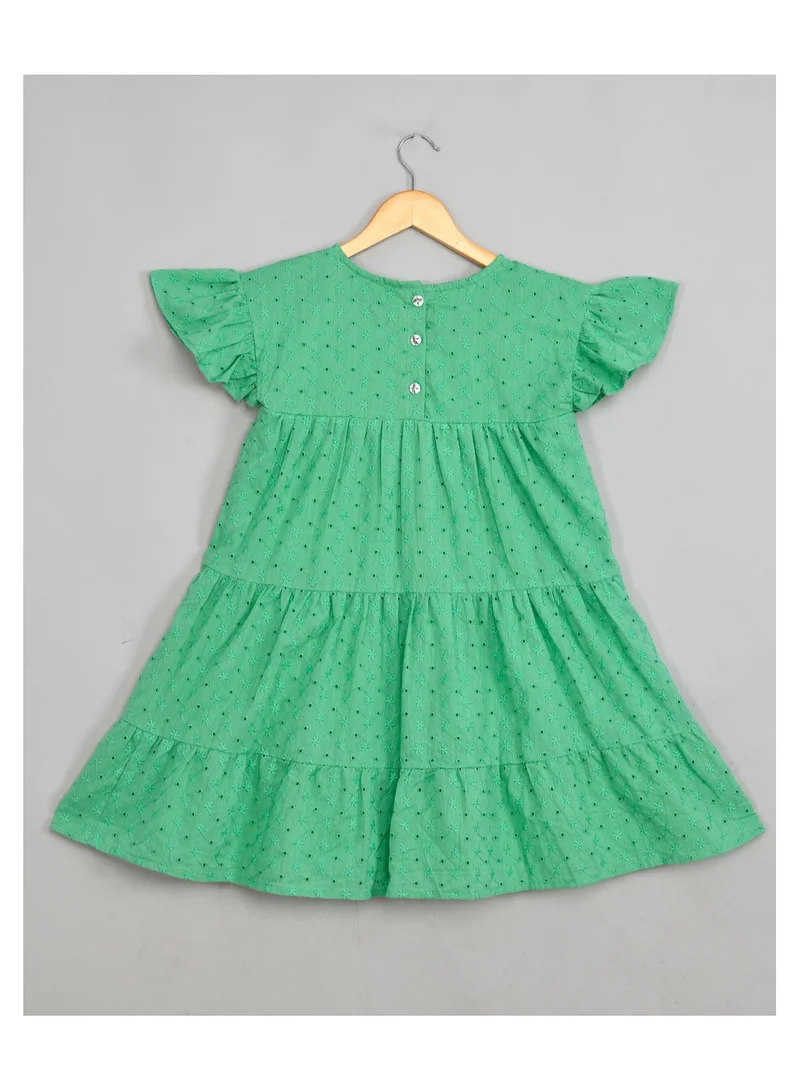 بيبي كلو Tiered Eyelet Dress