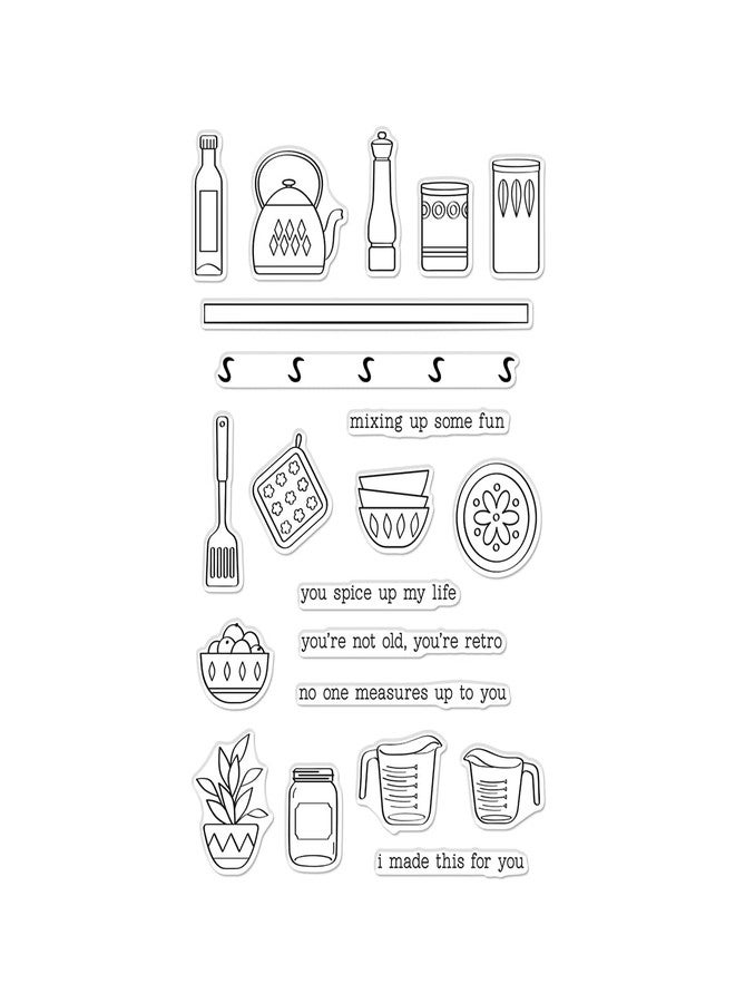 Hero Arts Shelf Clear Stamp Set, Metal - Image 3