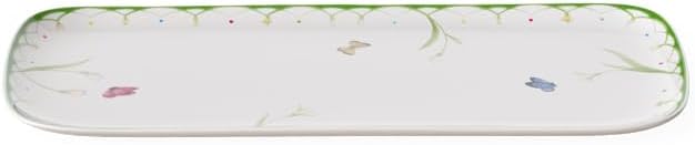 Villeroy & Boch Villeroy  Boch Colorful Spring Sandwich Tray 1375 x 625 in Premium Porcelain WhiteColored - Image 2