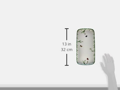 Villeroy & Boch Villeroy  Boch Colorful Spring Sandwich Tray 1375 x 625 in Premium Porcelain WhiteColored - Image 3