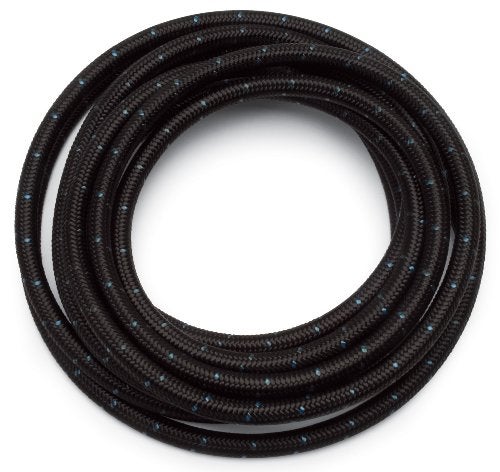 Edelbrock 632063 Black Cloth Hose #6, 6 Feet,6AN - Image 2