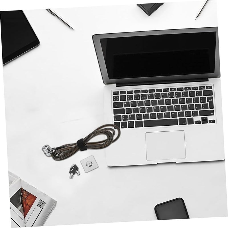 Jojofuny 2m Laptop Lock Cable Security Lock for Notebook Tablet Anti Theft Unlocking - Image 5
