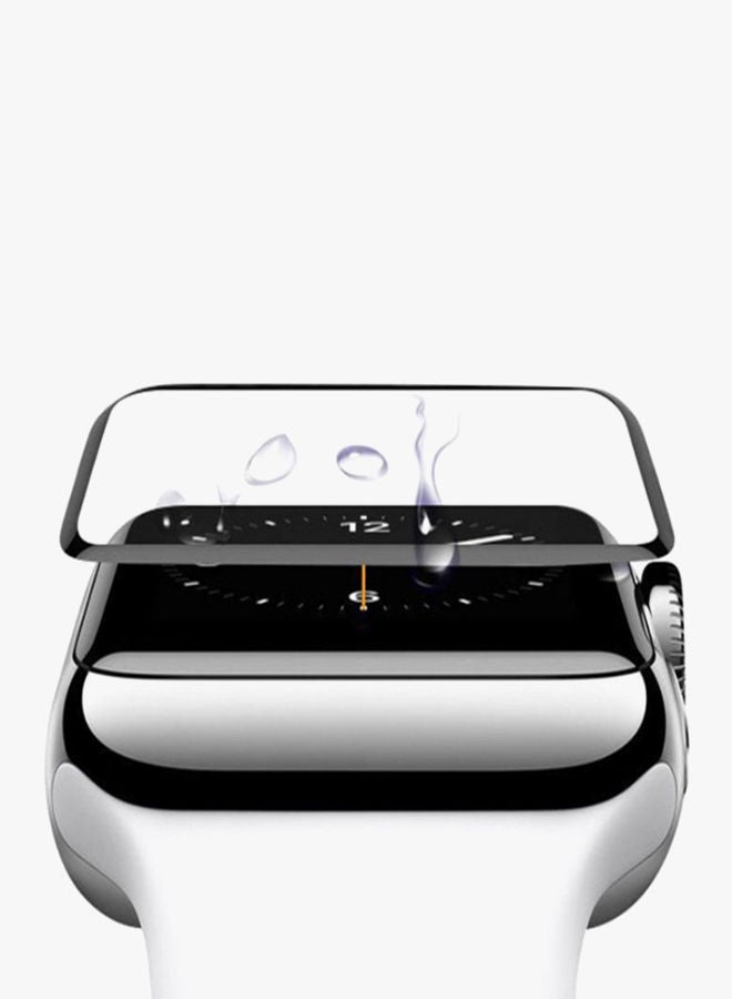 NIBEMINENT Tempered Glass Screen Protector For Apple Watch Series 1/2/3 38mm Clear  - Image 2