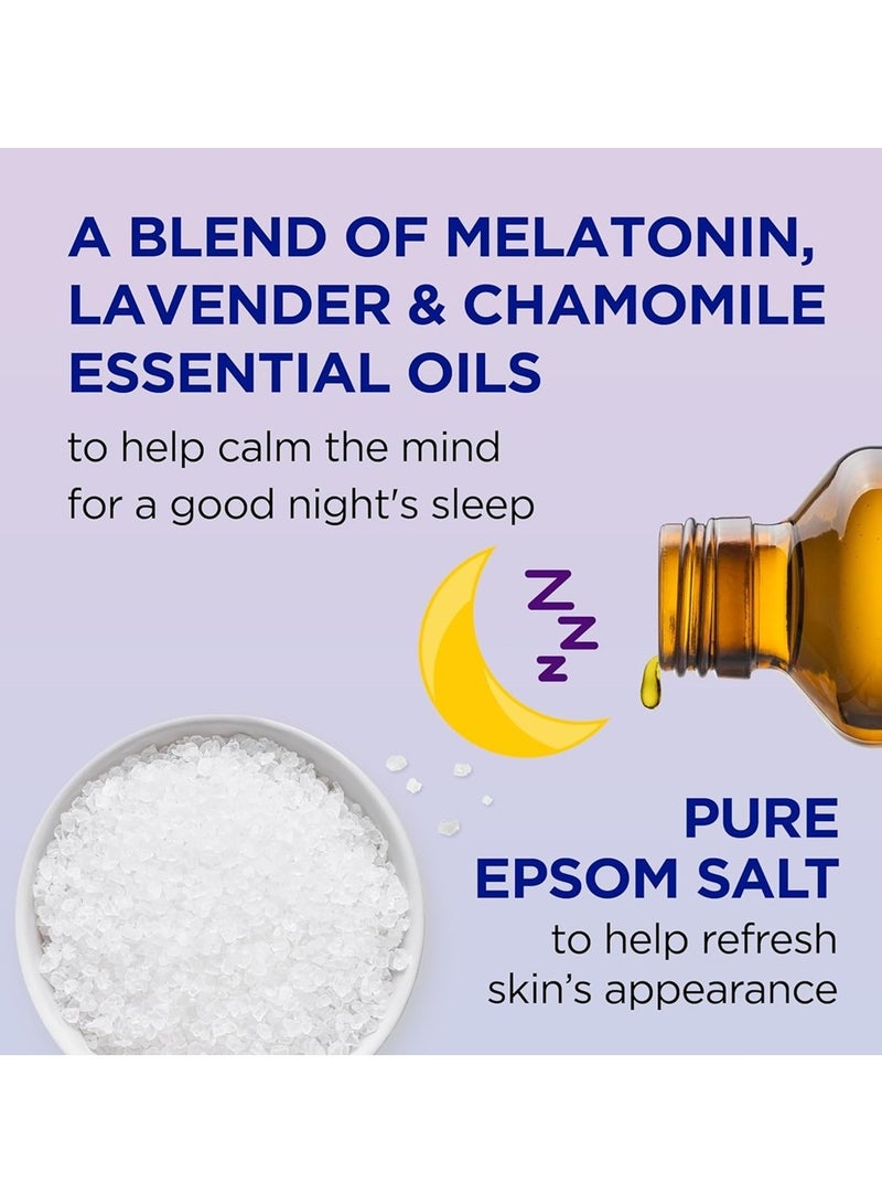 Dr Teal's Pure Epsom Melatonin Sleep Soaking Bath Salt - 1360g - Image 4
