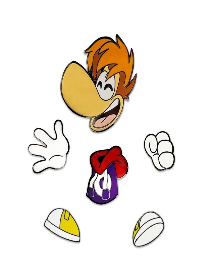 يوتوز مجموعة دبابيس رايمان ليجندز من يوتوز، دبابيس رايمان مرخصة رسميًا، علبة تجميع تتضمن 6 دبابيس مطلية بالمينا من مجموعة يوتوز رايمان ليجندز - Image 1