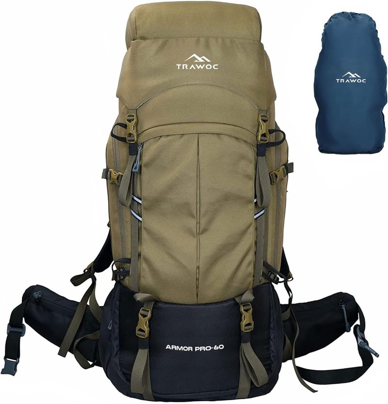 Trawoc حقيبة ظهر سفر TRAWOC ARMOR PRO 60L - Image 1