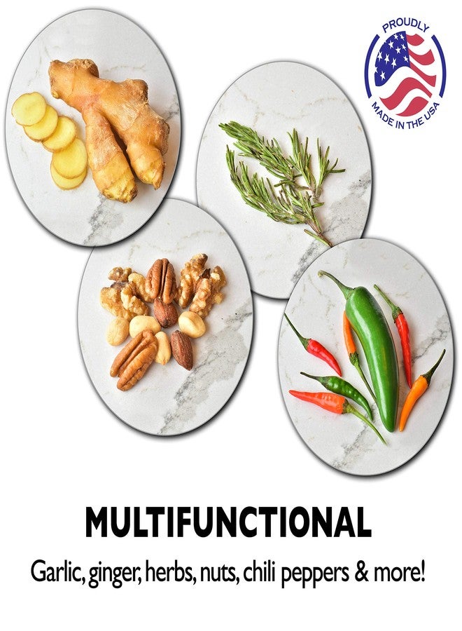 NexTrend Garlic Twister 3rd Gen - For Garlic/Herb/Nuts, Garlic Press Kitchen Mincer and Grinder, Easy to Clean! (Clear) by NexTrend - Image 4