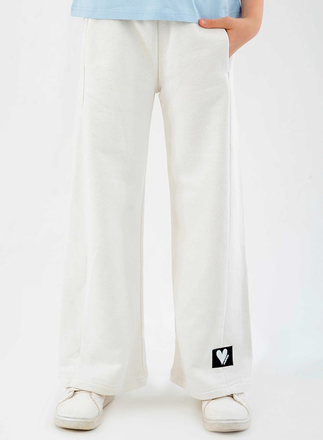 سي إن جينز وير كيدز بنات بنات سويفي أبيض - Image 1