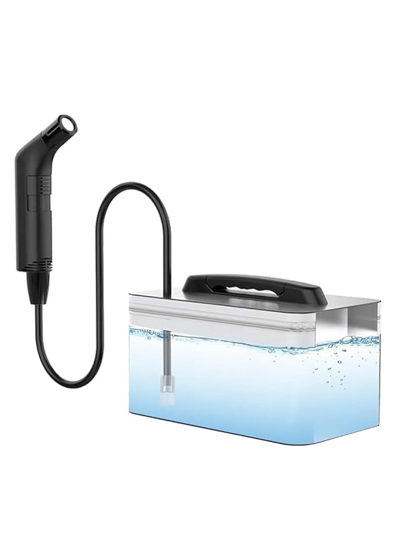 LC Portable Shattaf Travel Bidet Sprayer For Hygiene Cleaning With 2.3L Water Container - Image 2