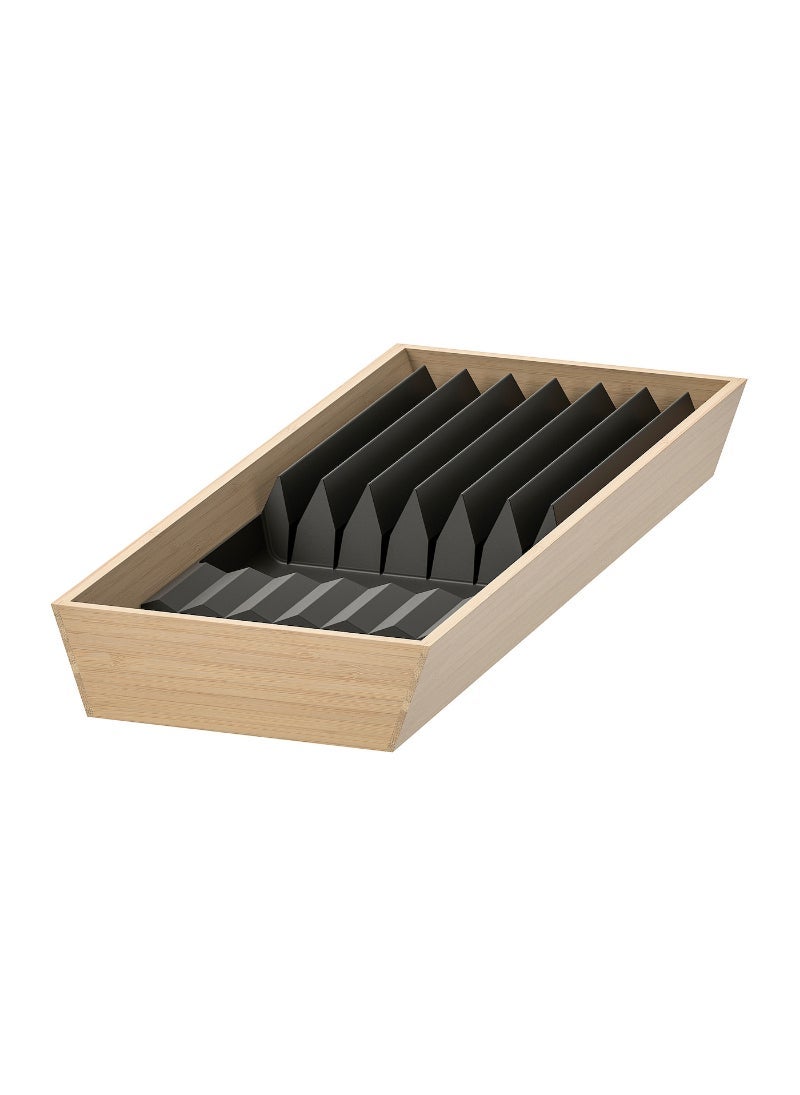 Tray with knife rack 20x50 cm