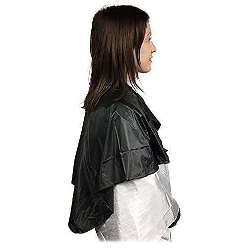 Sweet Pea SWEETPEAFx Salon Apron Hairdressing Hair Cloth Waterproof Shampoo Cutting Cape Black Dye - Image 2