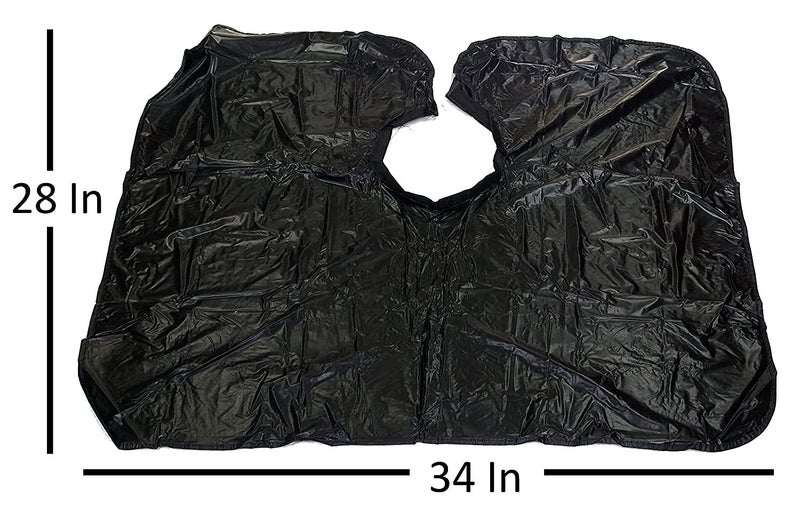 Sweet Pea SWEETPEAFx Salon Apron Hairdressing Hair Cloth Waterproof Shampoo Cutting Cape Black Dye - Image 3