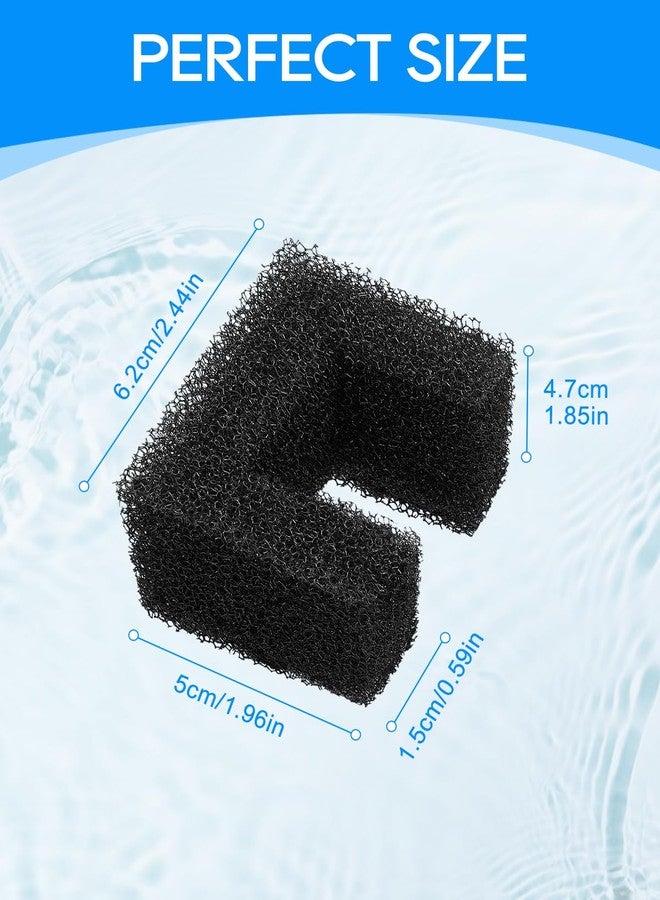 Cunina Foam Filters Replacement Compatible with PetSafe Viva Cat Water Fountain 64oz & 140oz, Pet Drinking Fountain Filter Replacement, Sponge Filter for Cat & Dog 6 Pack - Image 4
