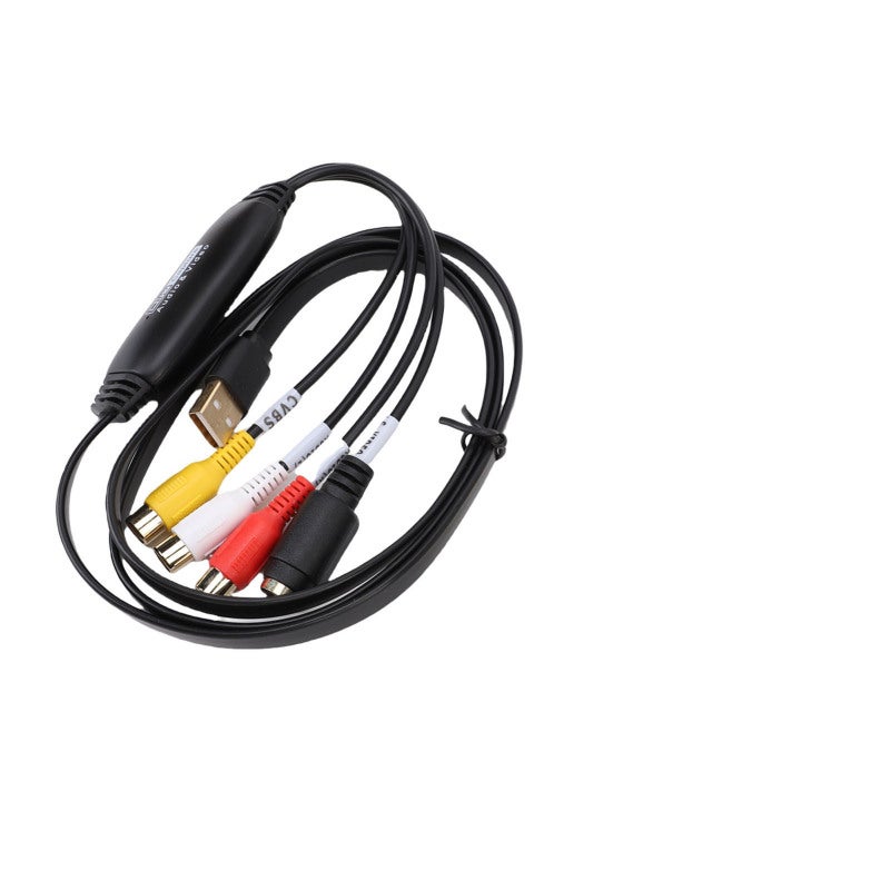 محول فيديو من CVBS وS-Video إلى USB - بطاقة التقاط فيديو USB مع التعرف التلقائي على الإشارة لأنظمة ويندوز وOS X ولينكس - Image 1