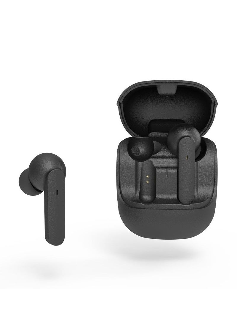 Etrain Etrain (HP611) VIBES Wireless Earbuds With Charging Case - Black  - Image 1