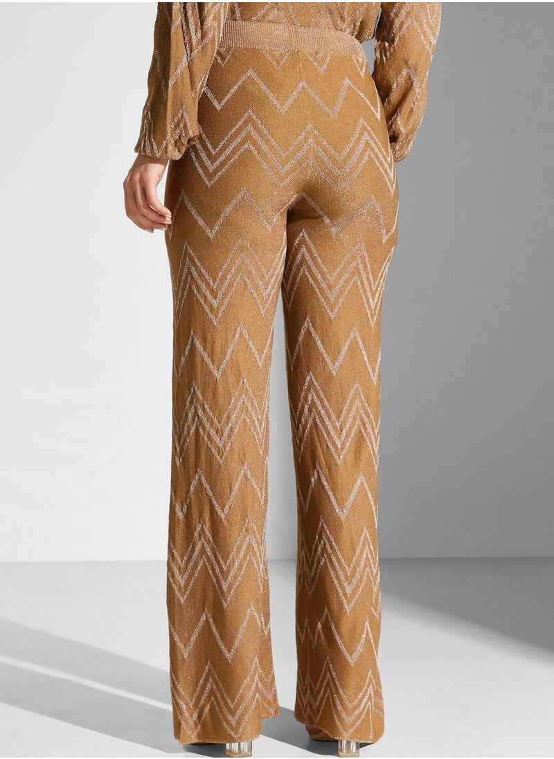 ONLY - High Waist Shimmer Pants - Image 1