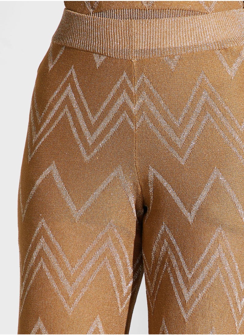 ONLY - High Waist Shimmer Pants - Image 1