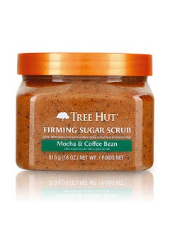 Tree Hut Tree Hut Ultra Hydrating and Exfoliating Sugar Scrub Mocha & Coffee Bean for Nourishing Essential Body Care, 18 Ounce 