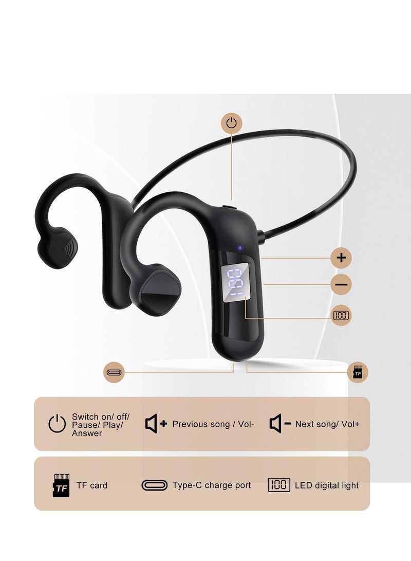 GULFLINK Bone Conduction Bluetooth Sports Headset for Outdoor 300mah Pink - Image 5