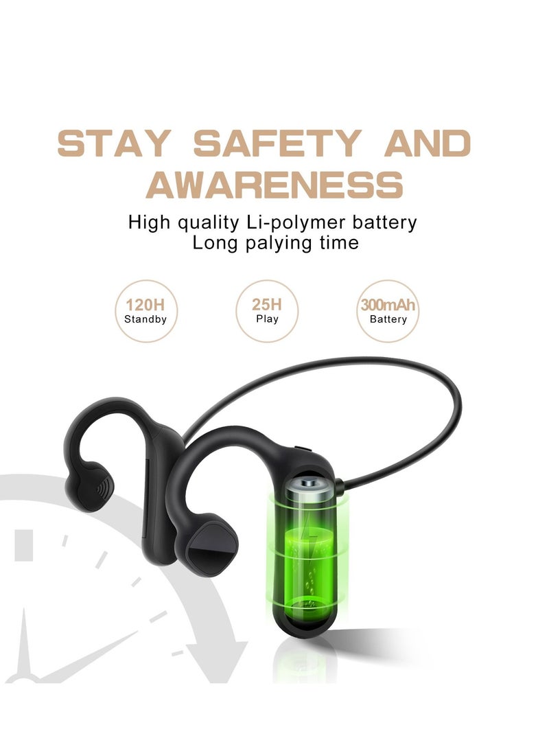 GULFLINK Bone Conduction Bluetooth Sports Headset for Outdoor 300mah Pink - Image 4