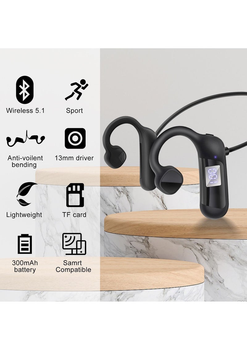 GULFLINK Bone Conduction Bluetooth Sports Headset for Outdoor 300mah Pink - Image 2
