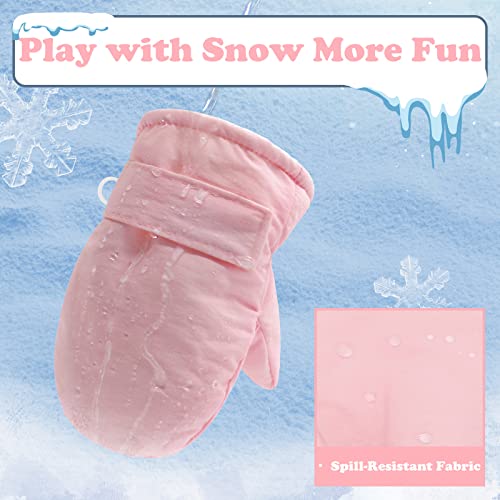 Sarfel Toddler Winter Gloves Baby Mittens Winter Baby Gloves 12-18 Months Toddlers Snow Glove Toddler Mittens for Toddlers Girl - Image 2