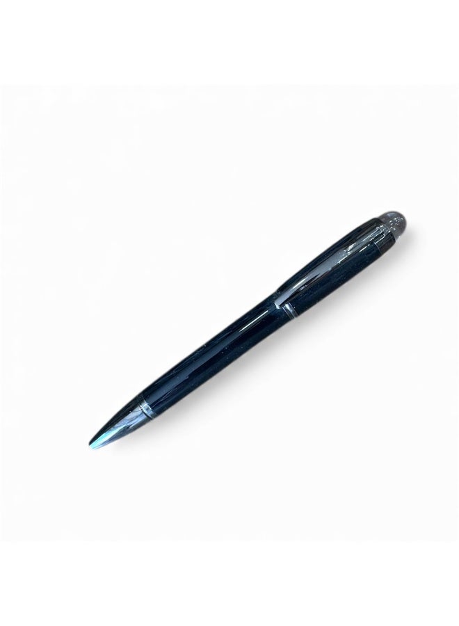 ركس بكج أقلام فاخرة لون اسود و برونز جودة عالية وأداء سلس حبر جاف ازرق 12 قلم  69505 - Image 2