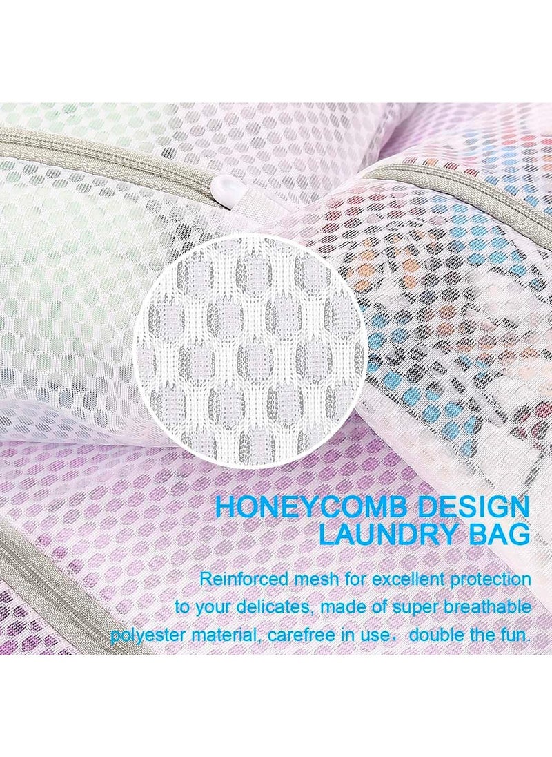 Generic 3-Pack Reusable Honeycomb Mesh Washing Machine Laundry Bags (30.48 x 40.64 CM)  - Image 2