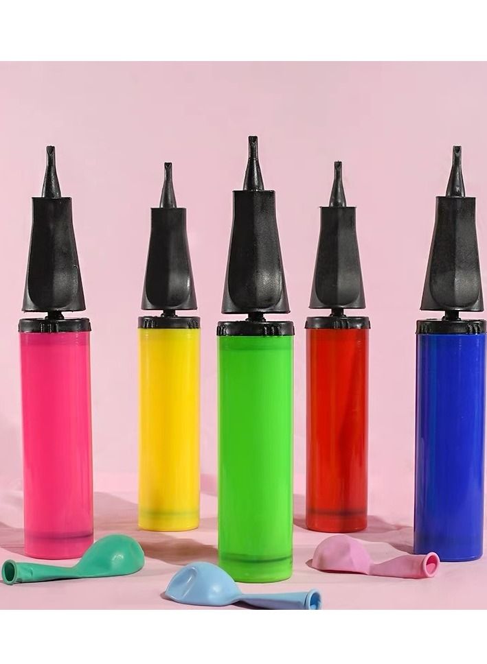 Loquat 5pcs Hand Push Pump Inflatable Cylinder For Balloon