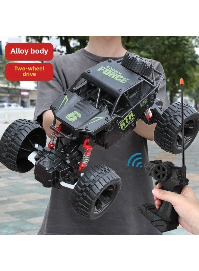 Oversized Remote Control Car Drifting Off-road Vehicle Four-wheel Drive Climbing Big Bike High-speed Racing Charging Toy Boy Car-Color:Extra Large Six-wheel Four-wheel Drive Climbing Car [alloy Version] High-end Red-Scale:Collect And Follow Priority Delivery - Image 2