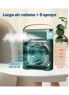 Generic Air Cooler Fan Water Spray Mist Fan USB Fan Portable Fan Air Conditioner Humidifier Air  - Image 1