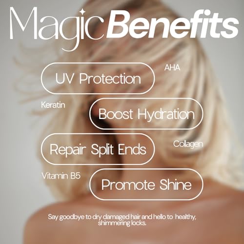 Simply Smooth Xtend Keratin Reparative Magic Potion Original Leave In Conditioner Detangler Heat Protection Styling Spray Repair Reduce Breakage Color Safe Sodium Chloride Free 4 Oz - Image 5