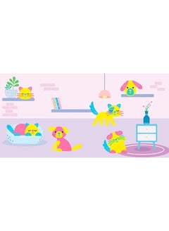 Avenir Stamp and Match Create Pets Craft Imaginative Little Pets With 15 Wooden Stamps, Spark Imagination & Cognitive Development Exciting Craft Kit for Kids 3+  - Image 3
