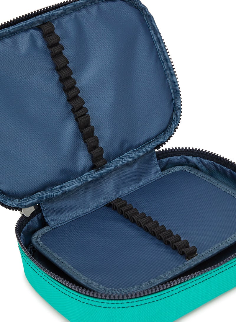 kipling Storia + New Kichirou + 100pens (Buy Trolley + Lunch Bag & Get Free Pencil Case) (Set of 3pcs Bundle) VIP Purple - Blue Green - Image 4