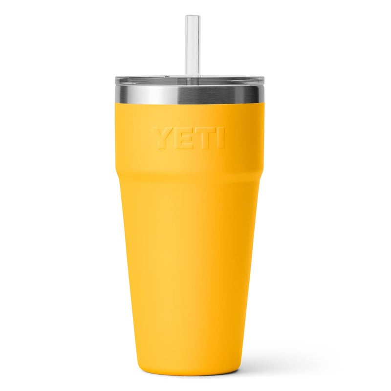 YETI Rambler 26 oz Straw Cup, Vacuum Insulated, Stainless Steel with Straw Lid, Alpine Yellow - Image 5