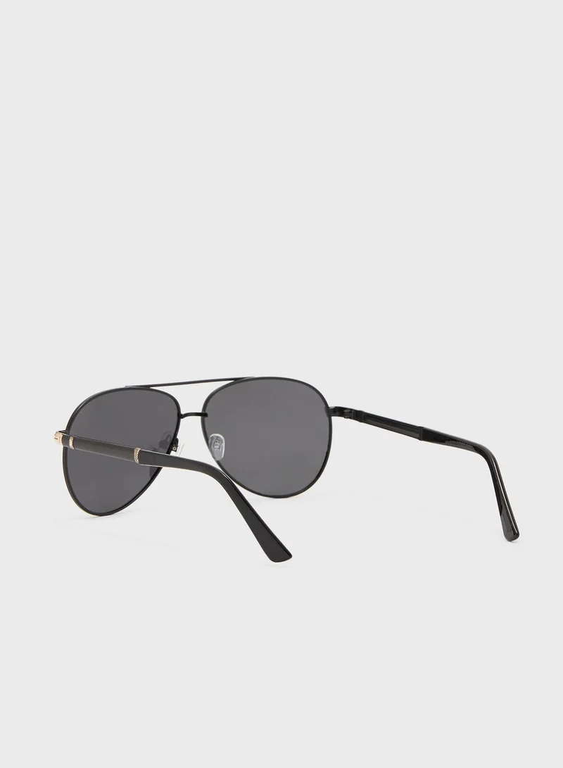 Seventy Five Polarized Aviator Sunglasses