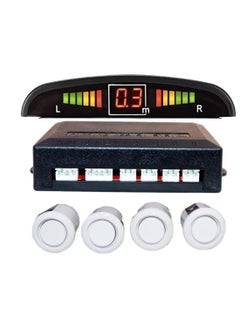 Car Parking Sensor 4 Sensors Auto Reverse Assistance Backup Radar Detector System