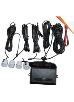 Toby's Car Parking Sensor 4 Sensors Auto Reverse Assistance Backup Radar Detector System  - Image 3