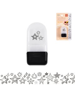 Generic Children's Handmade Roller Stamp Handbook Supplies Stationery Cute Decoration Cartoon Painting Colouring Stamps  - Image 1