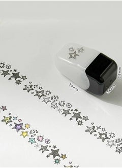 Generic Children's Handmade Roller Stamp Handbook Supplies Stationery Cute Decoration Cartoon Painting Colouring Stamps  - Image 2