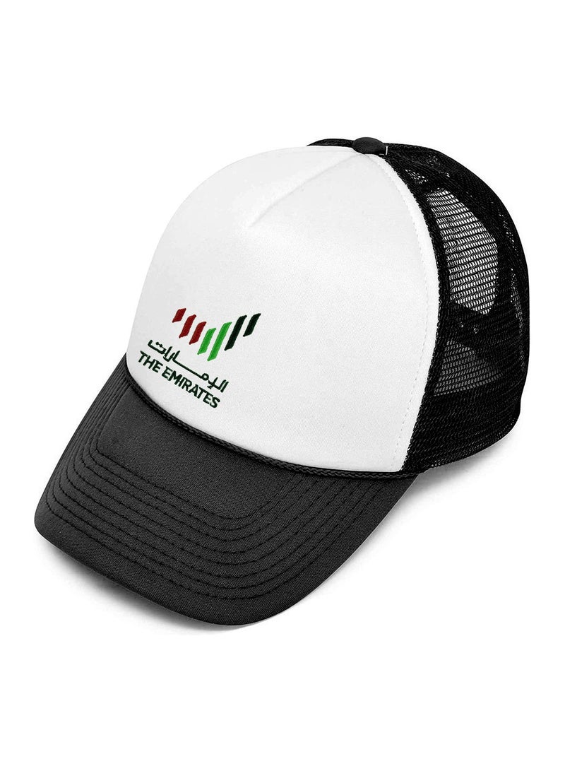 UAE Design Embroidery Adult Unisex Baseball Cap with Adjustable Plastic Snapbacks  - Image 1