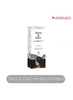 أتريمد شامبو Denz & Darc Herbal Therapeutic يحمي لون الشعر الطبيعي ولمعانه | غني بالكركديه والصبار | 200 مل | عبوة واحدة  - Image 2
