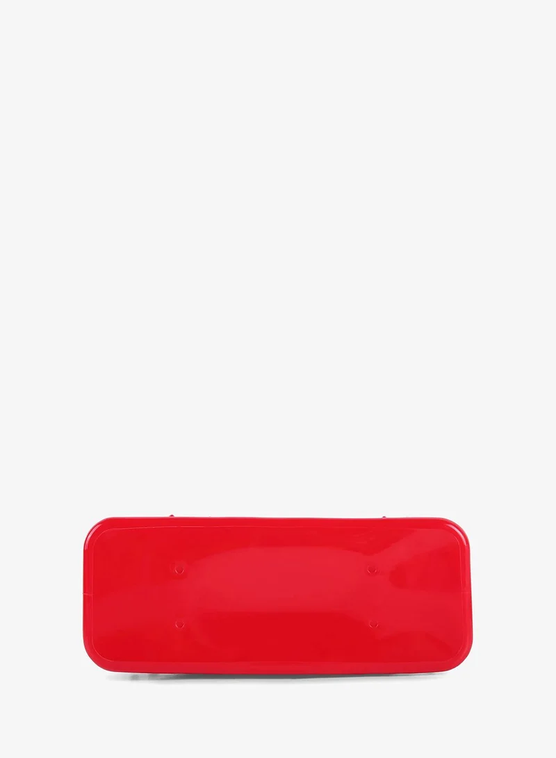 London Rag Coral Red Studded Jelly Candy Tote for Women | Best Price UAE