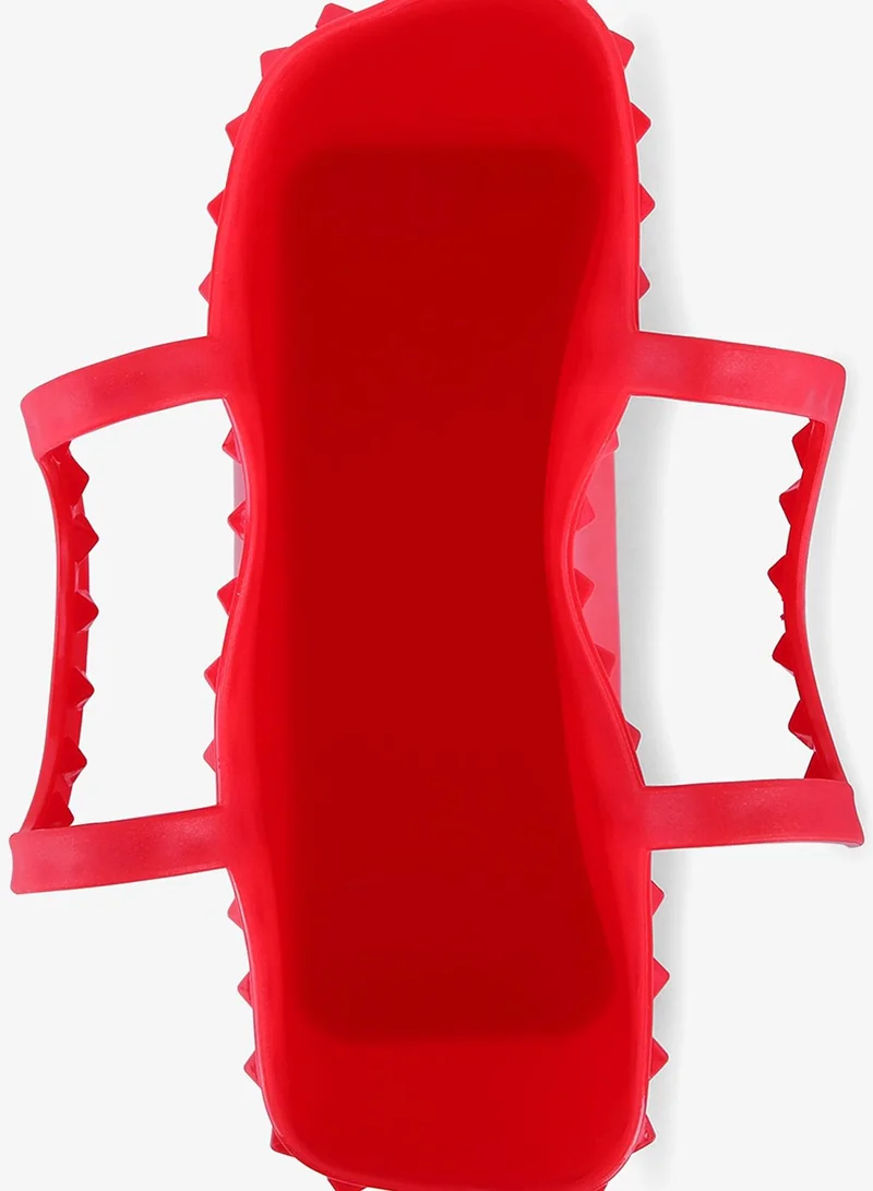 London Rag Coral Red Studded Jelly Candy Tote for Women | Best Price UAE