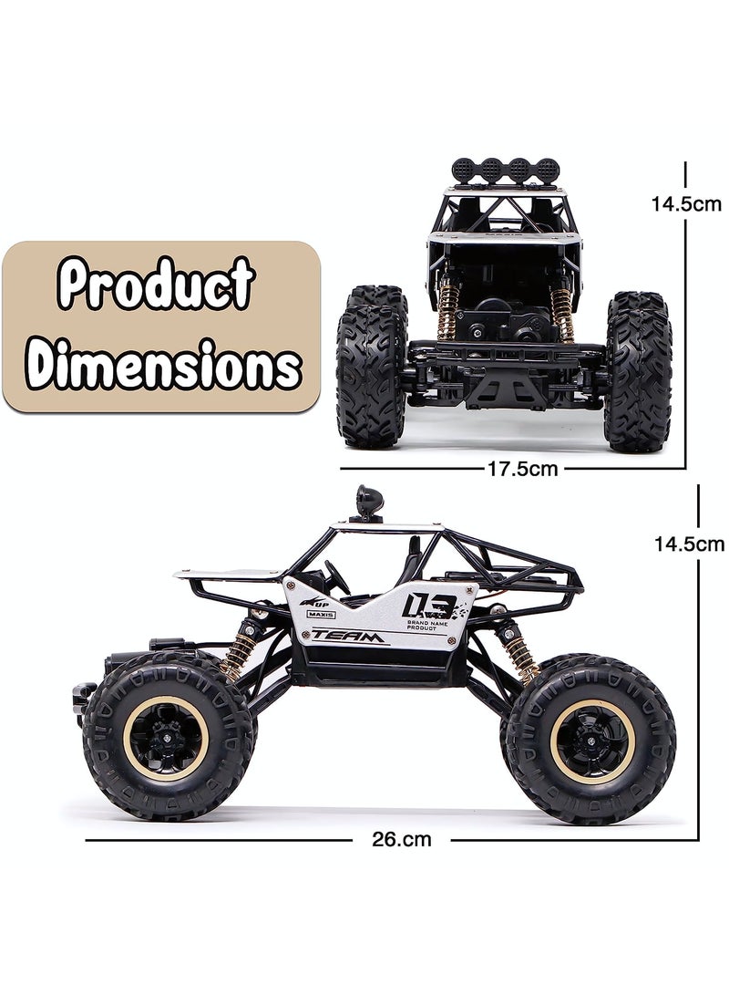 سيارة لعبة عالية السرعة للتسلق على الطرق الوعرة، سيارة تسلق الصخور قابلة لإعادة الشحن ذات الدفع الرباعي، سيارة سباق وحشية عالية السرعة للأولاد والبنات - Image 2