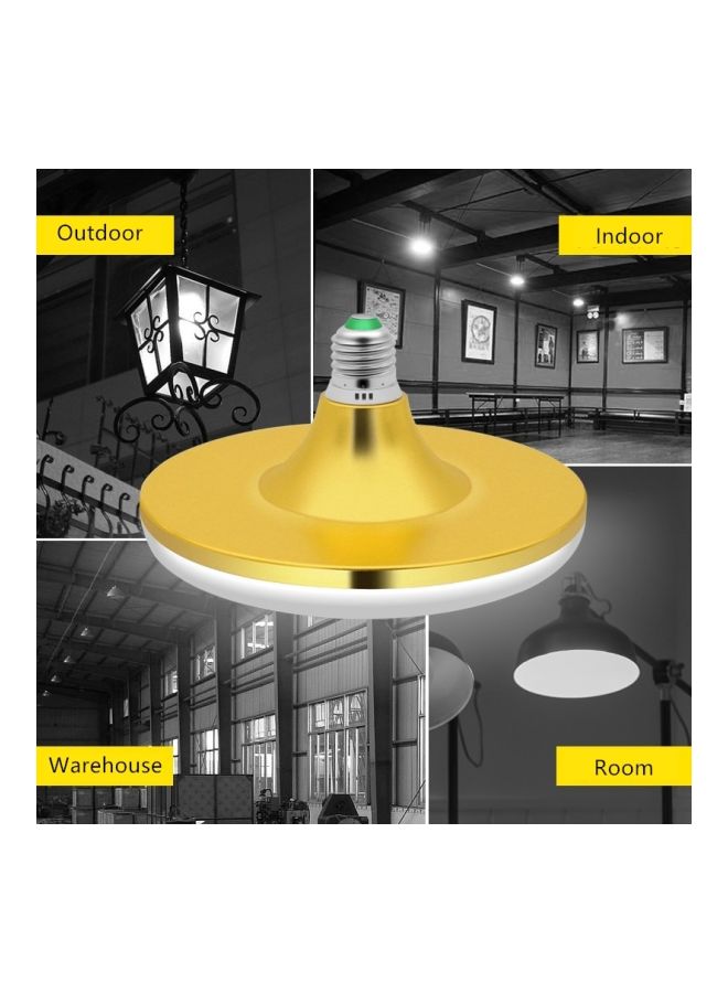 Loquat UFO Shaped LED Bulb Gold 9.5x8centimeter - Image 2