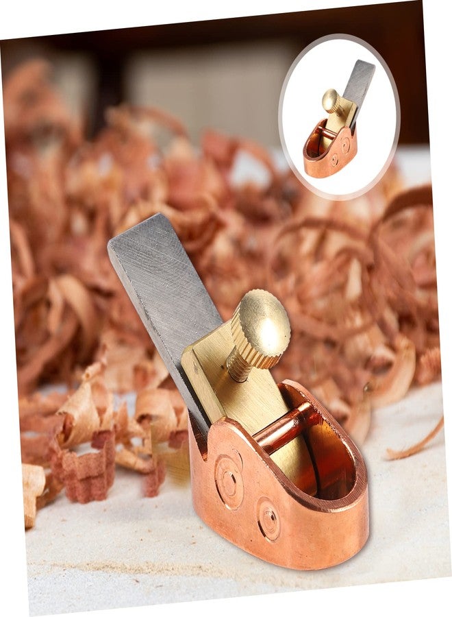 Vaguelly Thumb Planer Japanese Plane Violin Hand Maker Tool Hand Wood Planer Violin Makers Plane Mini Hand Planer for Woodworking Carpenter Tools Woodworking Plane Viola Steel Handheld - Image 4