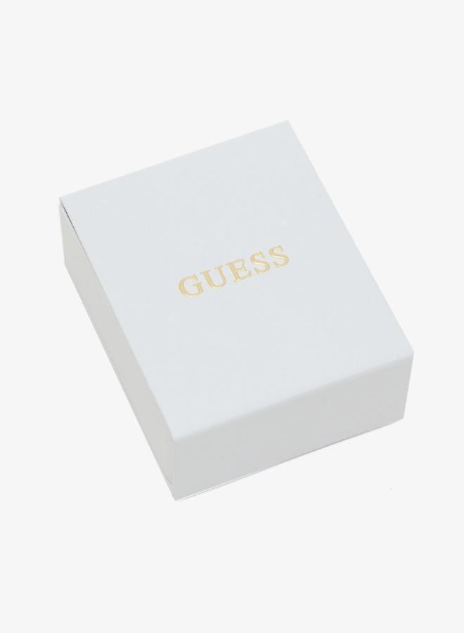GUESS Hearts Pave J Hoop Earrings - Image 4