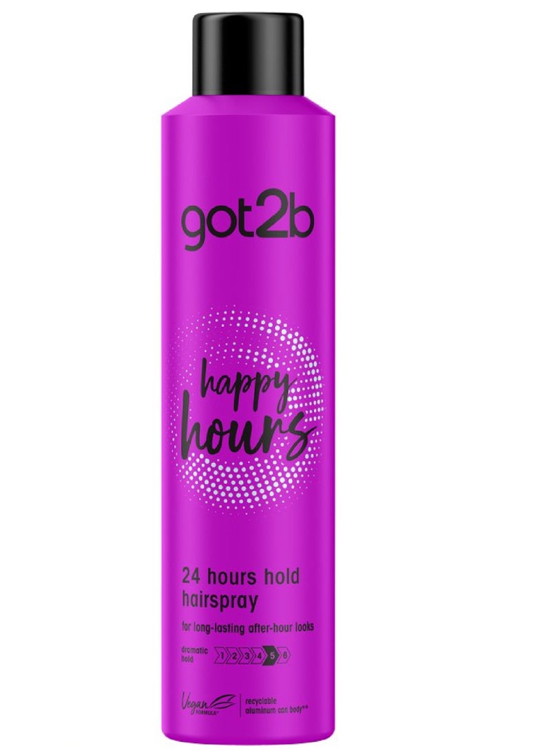 Got2b - GOT2B HAPPI HOUR HAIR SPRAY 300ML - Image 1
