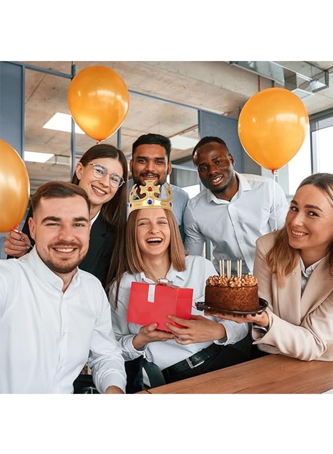 تاج الملك الذهبي الملكي، تاج عيد الميلاد الناعم، حفلات عيد الميلاد، مستلزمات الإكسسوارات، أزياء الحفلات، دعائم صور - Image 4